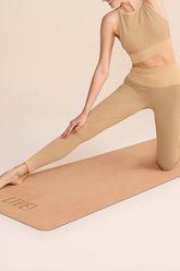 Calça Fusô Seamless Diagonal - Porcelain