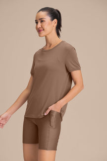 Camiseta Basic Comfort - Moutain Grey
