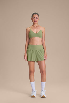 Shorts Run Dryside - Herbal Green