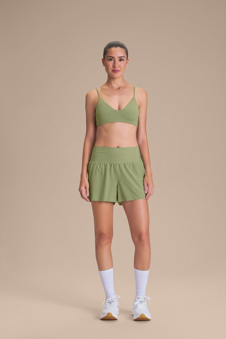 Shorts Run Dryside - Herbal Green