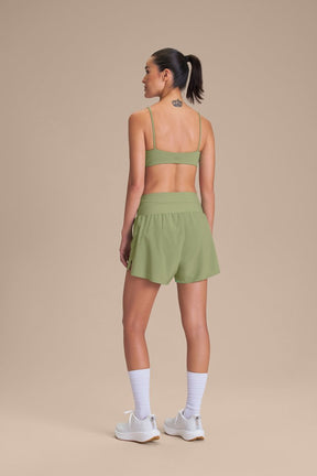 Shorts Run Dryside - Herbal Green