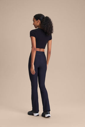 Blusa Cropped Pima Slim - Preto