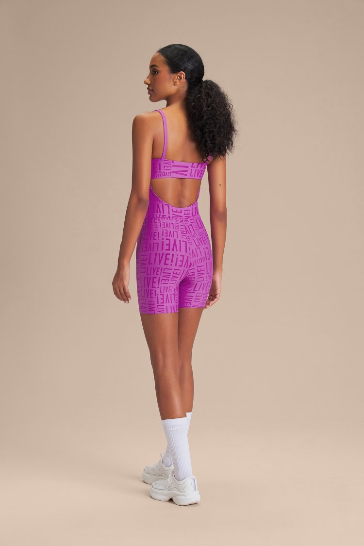 Macaquinho Shorts LIVE! - Memory Pink
