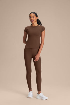Blusa Arc Action Skin - Sepia brown