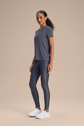 Camiseta Basic Comfort - Iron Blue