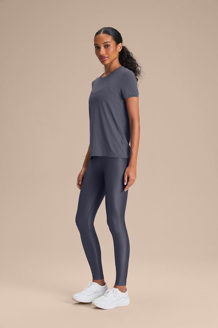 Camiseta Basic Comfort - Iron Blue
