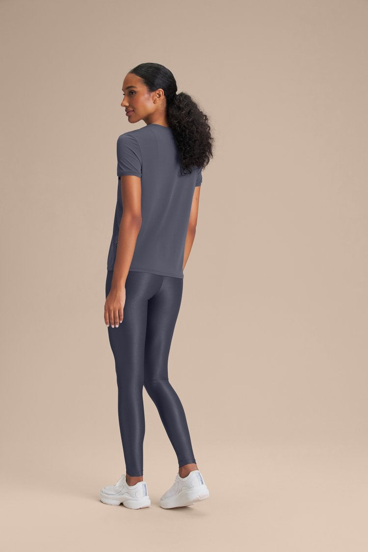 Camiseta Basic Comfort - Iron Blue
