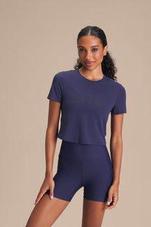 Camiseta Cropped LIVE! Comfort - Tide