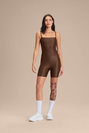 Macaquinho Shorts Allure® Adaptiv - Sepia brown