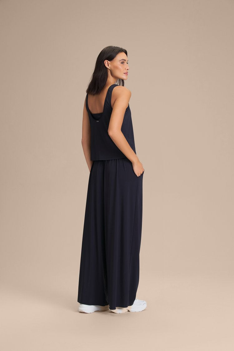 Calça Pantalona Wide - Preto