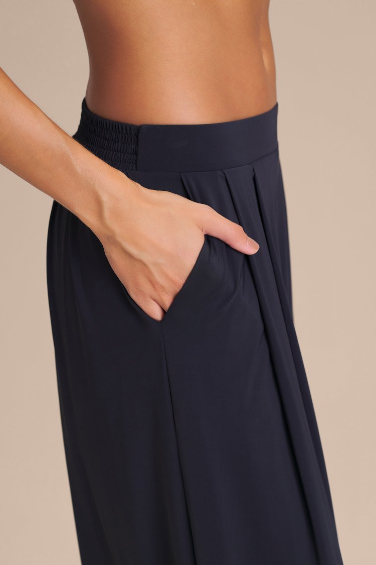Calça Pantalona Wide - Preto