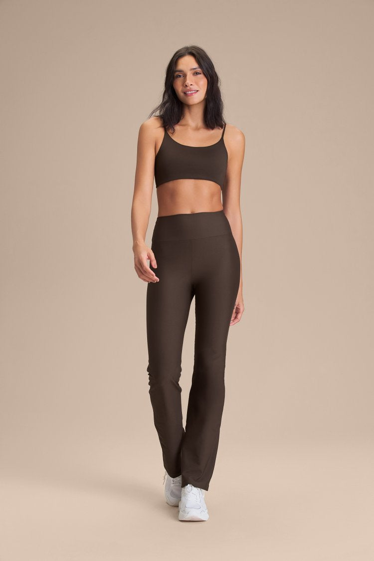 Calça Bailarina Hydefit® Adaptiv - Cocoa Brown