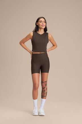 Regata Cropped LIVE! Comfort - Cocoa Brown