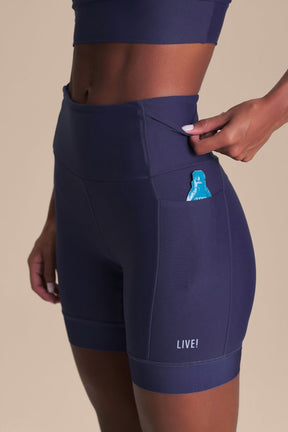 Bermuda Six Pockets Match Hydefit® Adaptiv - Tide