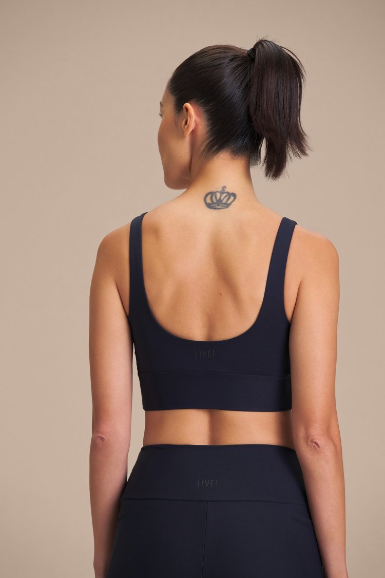 Top Cut Out Fit Green® - Preto