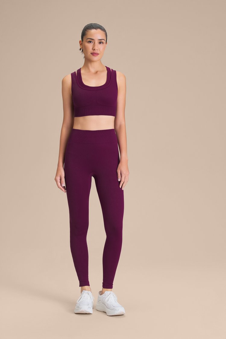 Legging Layer Seamless Breeze - Essence Purple
