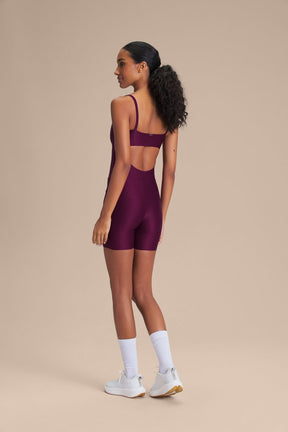 Macaquinho Shorts Allure® Adaptiv - Essence Purple