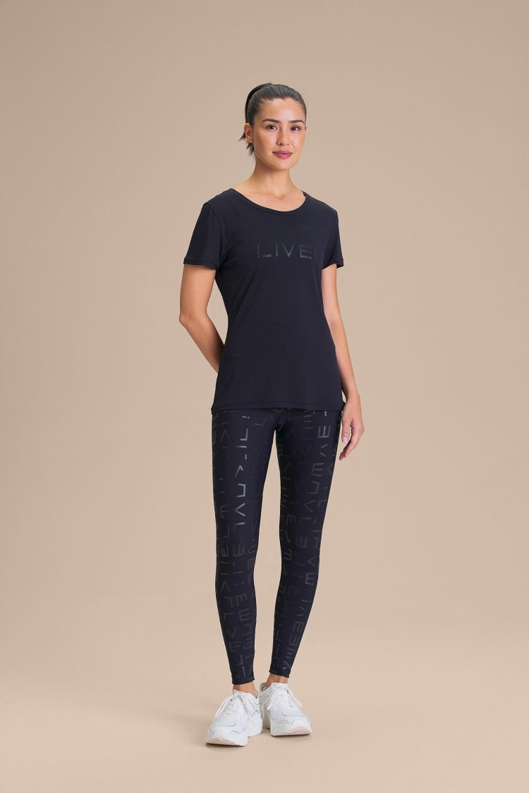 Camiseta LIVE! Comfort - Onyx