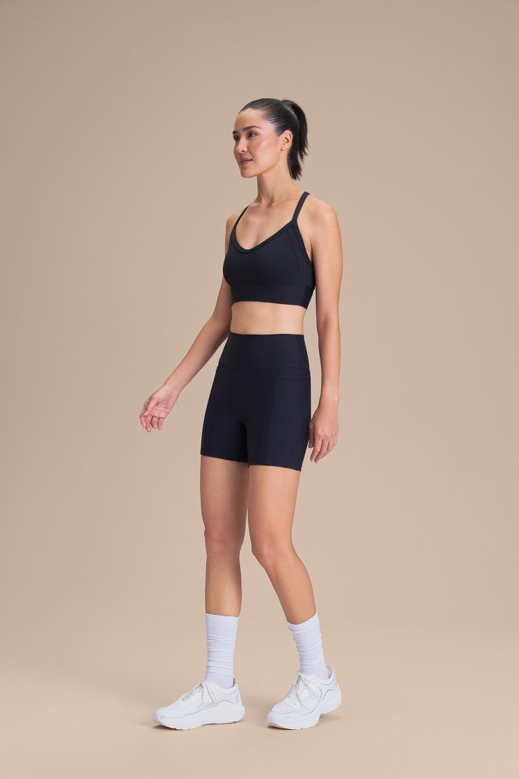 Shorts Fit Green® - Preto