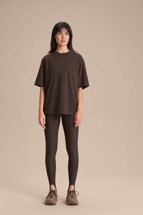 Camiseta Pima Slim - Cocoa Brown