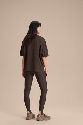 Camiseta Pima Slim - Cocoa Brown