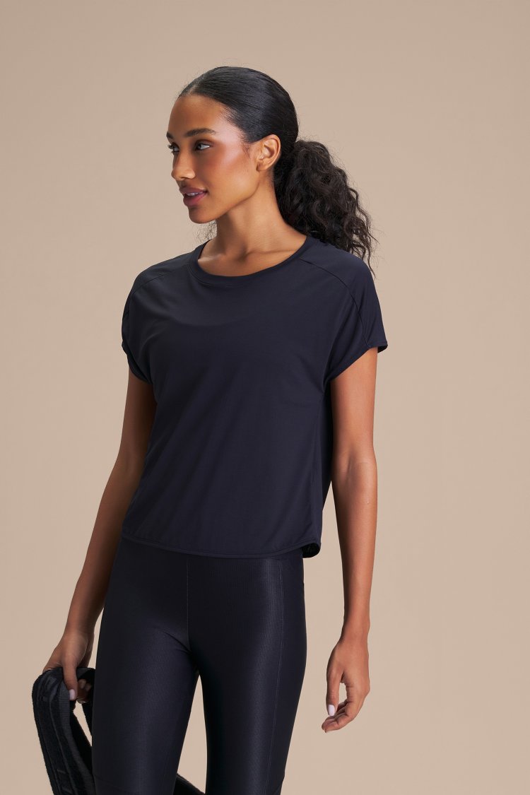 Camiseta Breath Back Comfort - Eclipse