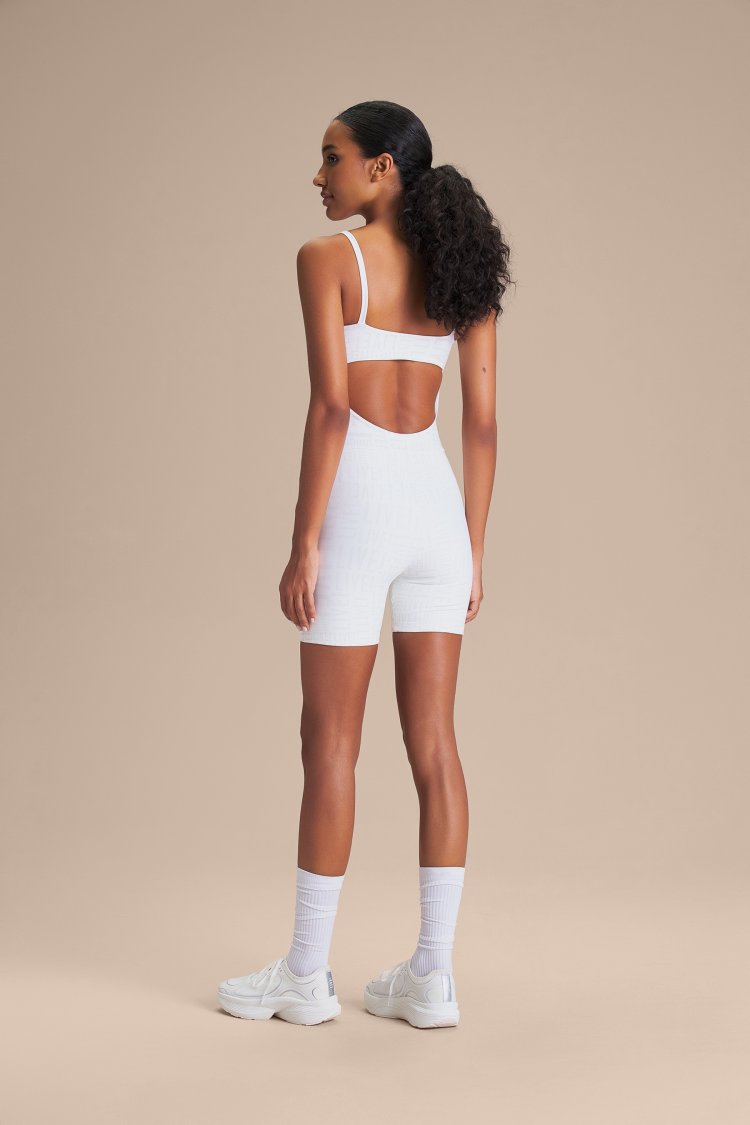 Macaquinho Shorts LIVE! - White