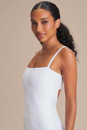 Macaquinho Shorts Allure® Adaptiv - Branco