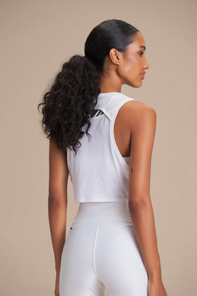 Regata Cropped Comfort - Branco