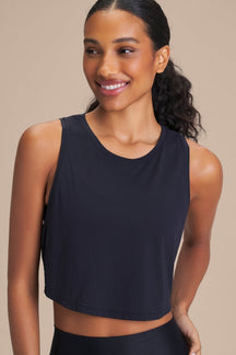 Regata Cropped Comfort - Preto