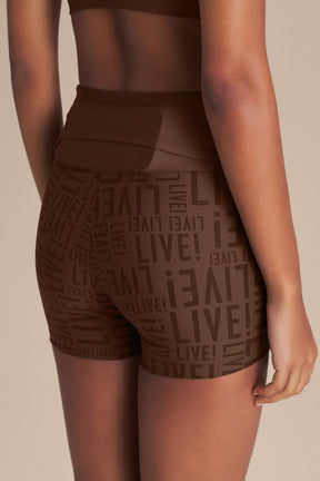 Shorts Fit LIVE! - Sepia brown