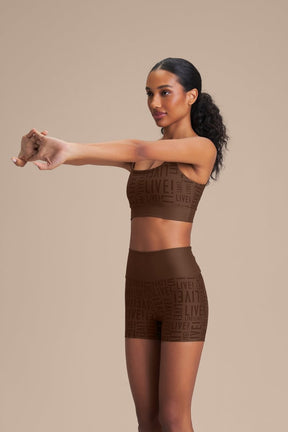 Shorts Fit LIVE! - Sepia brown