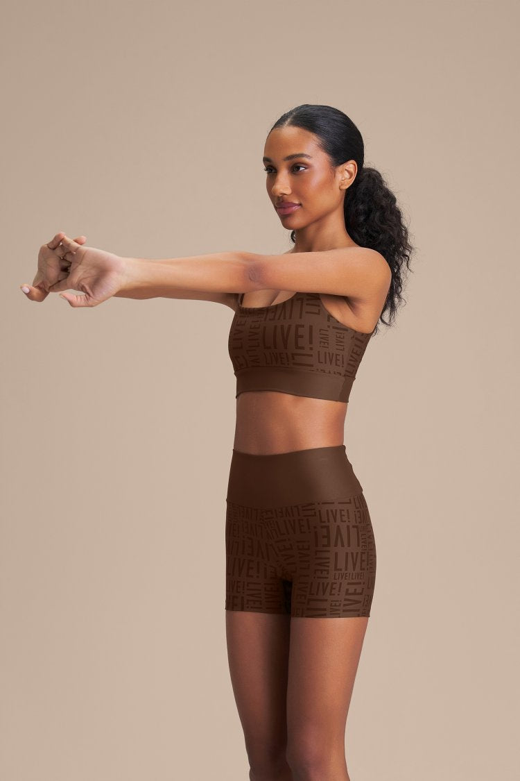 Shorts Fit LIVE! - Sepia brown