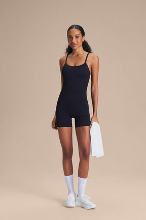Macaquinho Shorts Seamless Knit® - Preto