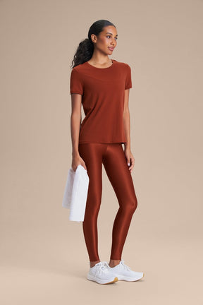 Camiseta Basic Comfort - Rust Red