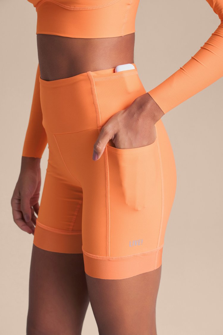 Bermuda Six Pockets Speed - Solar orange