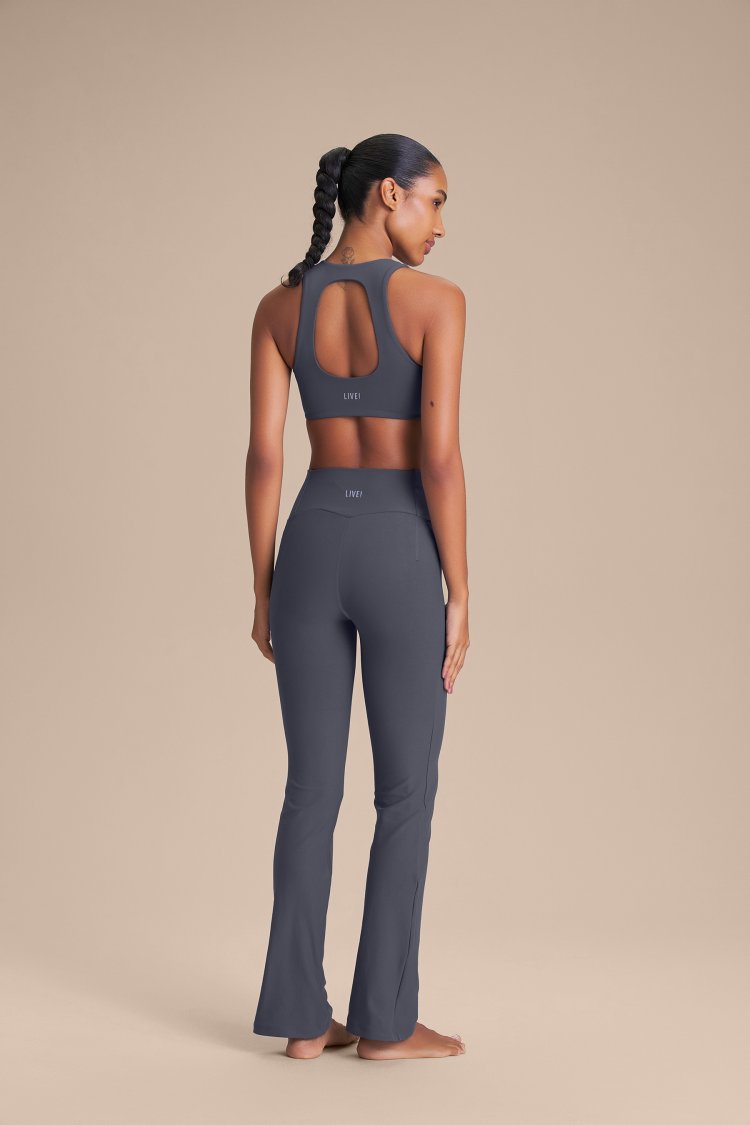 Calça Bailarina Square Melt - Iron Blue