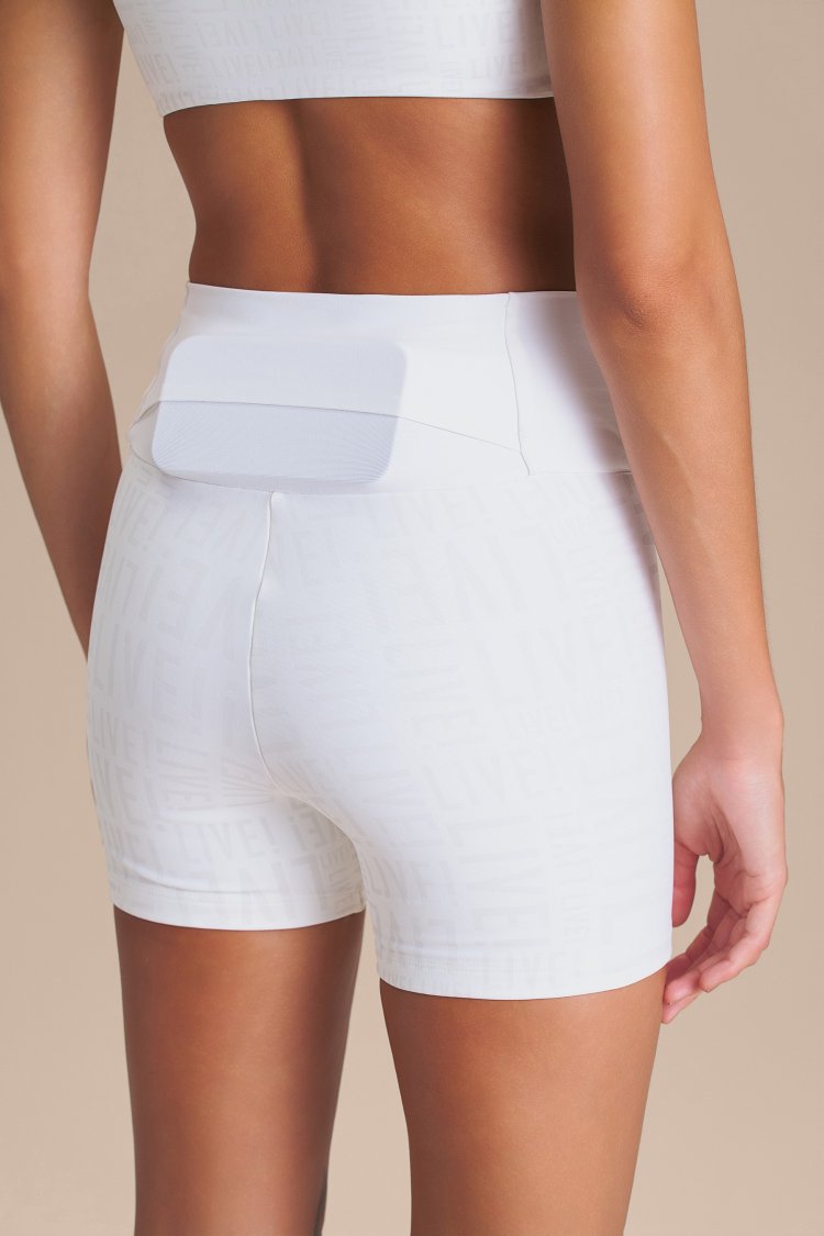 Shorts Fit LIVE! - White