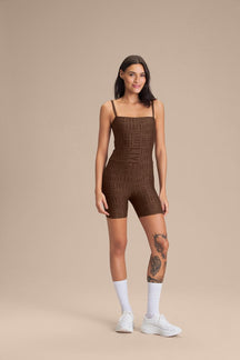 Macaquinho Shorts LIVE! - Sepia brown