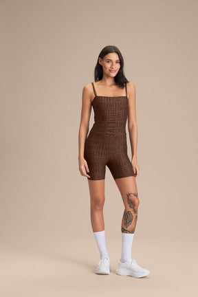 Macaquinho Shorts LIVE! - Sepia brown