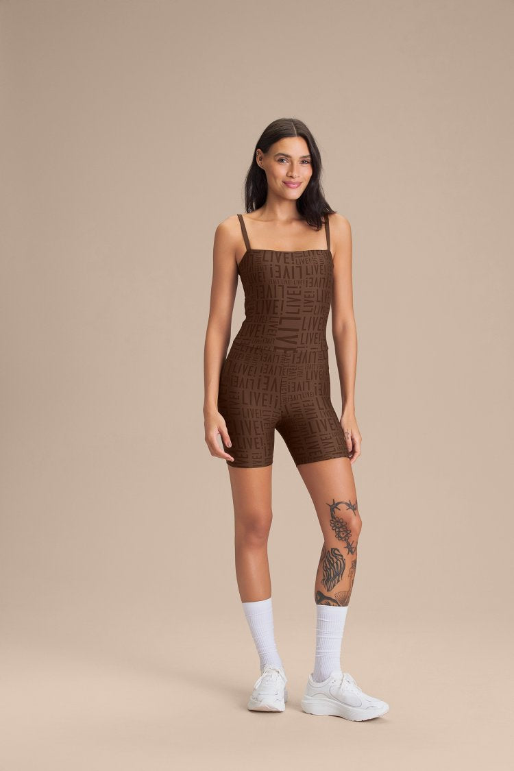 Macaquinho Shorts LIVE! - Sepia brown