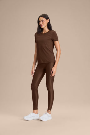 Camiseta Basic Comfort - Sepia brown