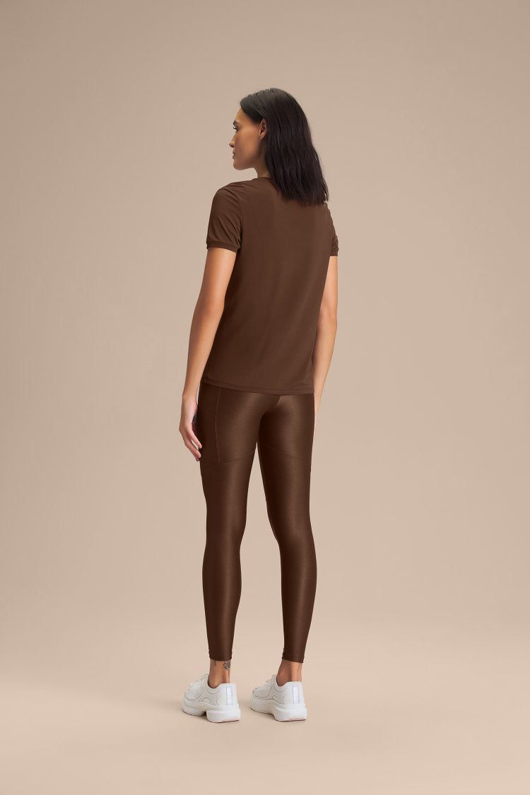 Camiseta Basic Comfort - Sepia brown
