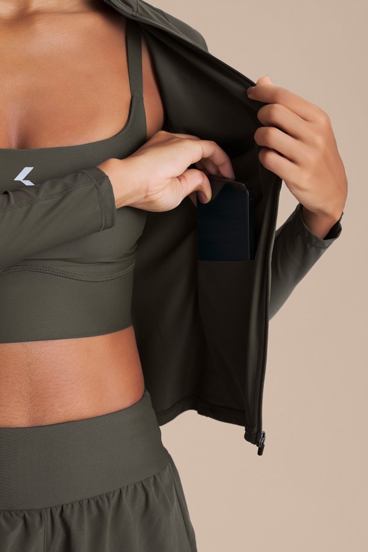 Jaqueta Harmony - Obsidian grey