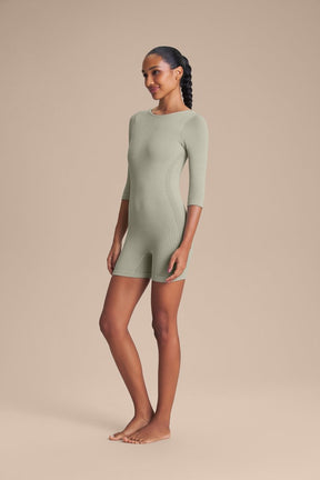 Macaquinho Shorts Seamless Knit® - Daylight Green
