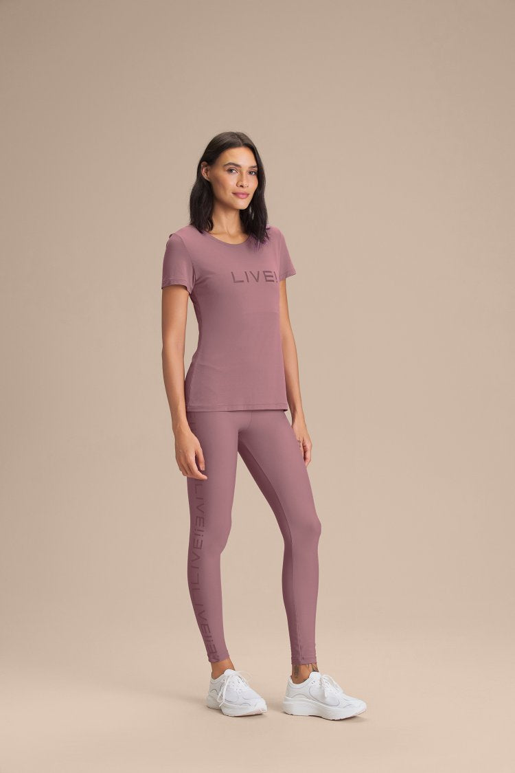 Camiseta LIVE! Comfort - Amethyst
