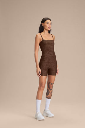 Macaquinho Shorts LIVE! - Sepia brown