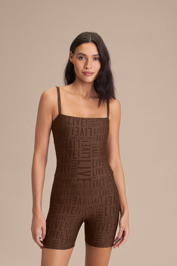Macaquinho Shorts LIVE! - Sepia brown