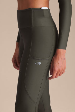 Legging Six Pockets Speed - Obsidian grey