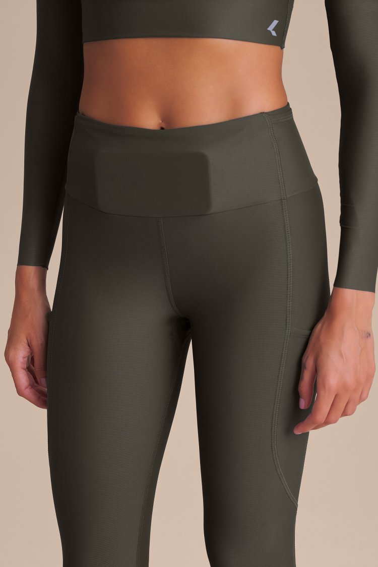 Legging Six Pockets Speed - Obsidian grey